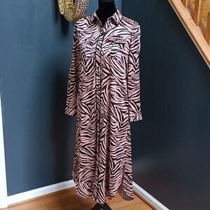 Tiger print dress 